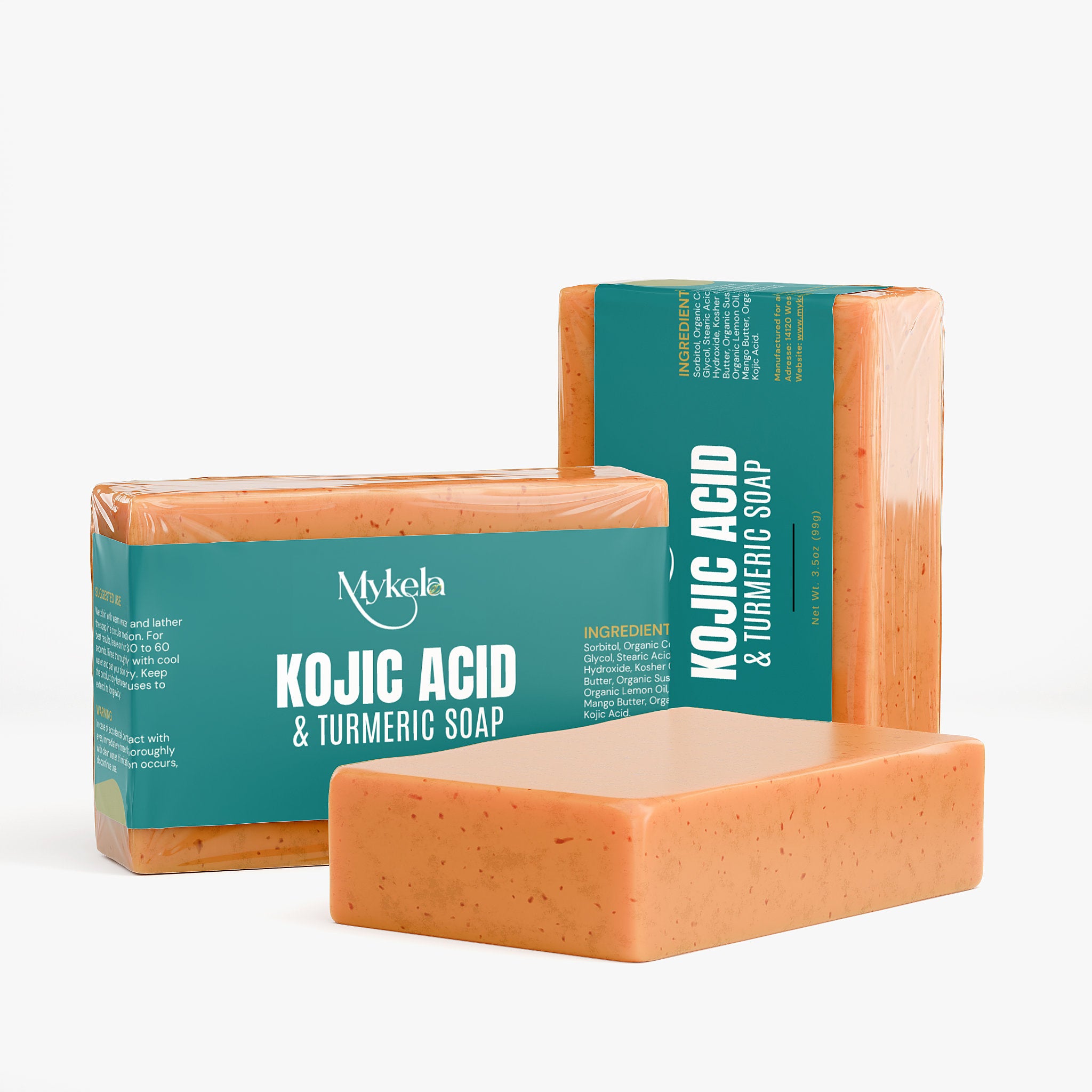 Kojic Acid & Turmeric Soap