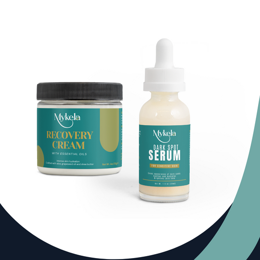 Glow & Renew Duo: Dark Spot Serum + Recovery Cream
